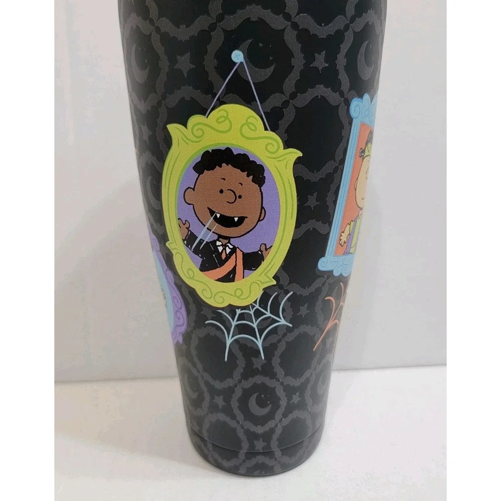 NEW! Peanuts Halloween Snoopy &‎ The Gang Boo Friends Frames 20oz Steel Tumbler